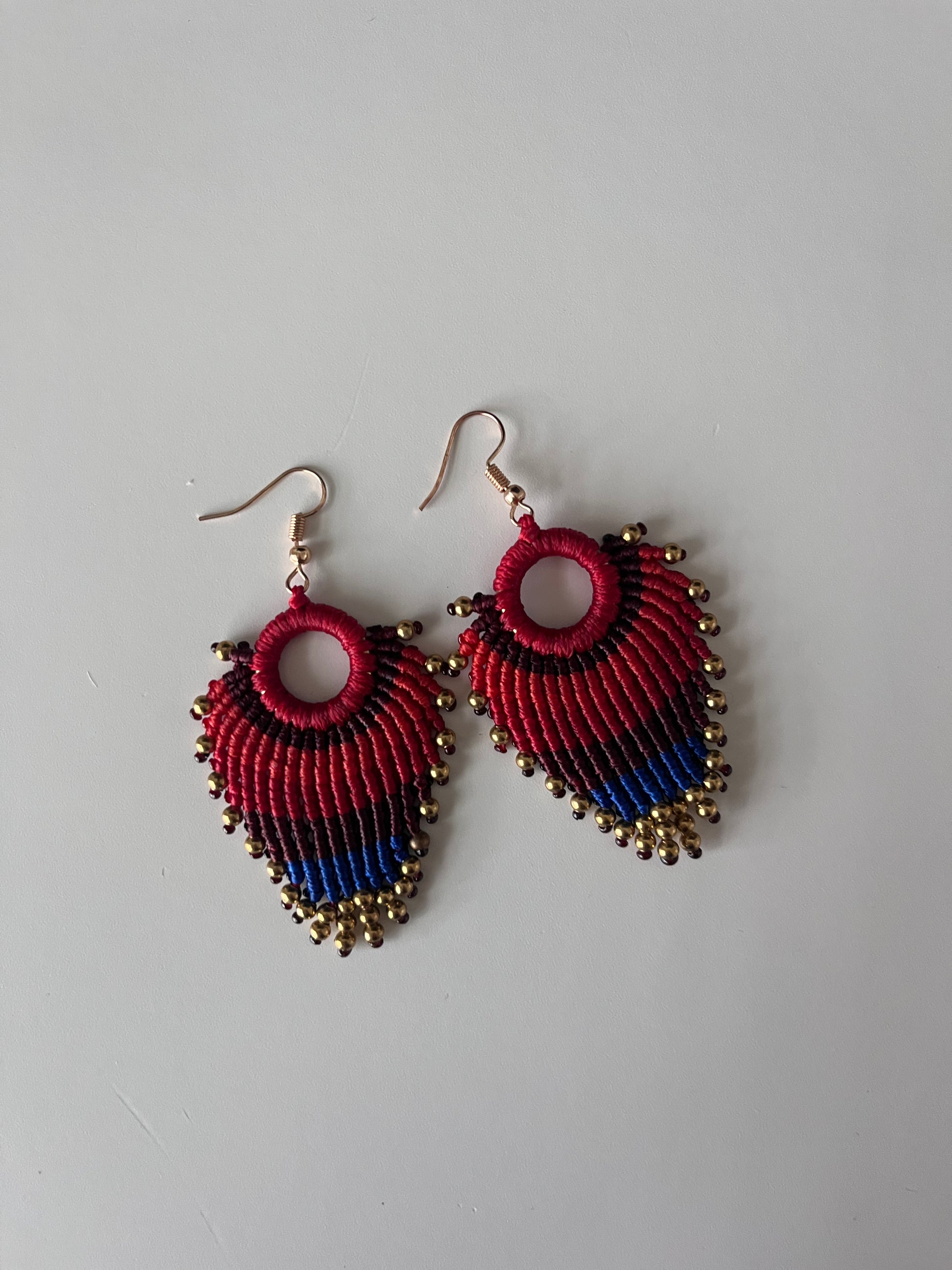 Andean vibe earrings