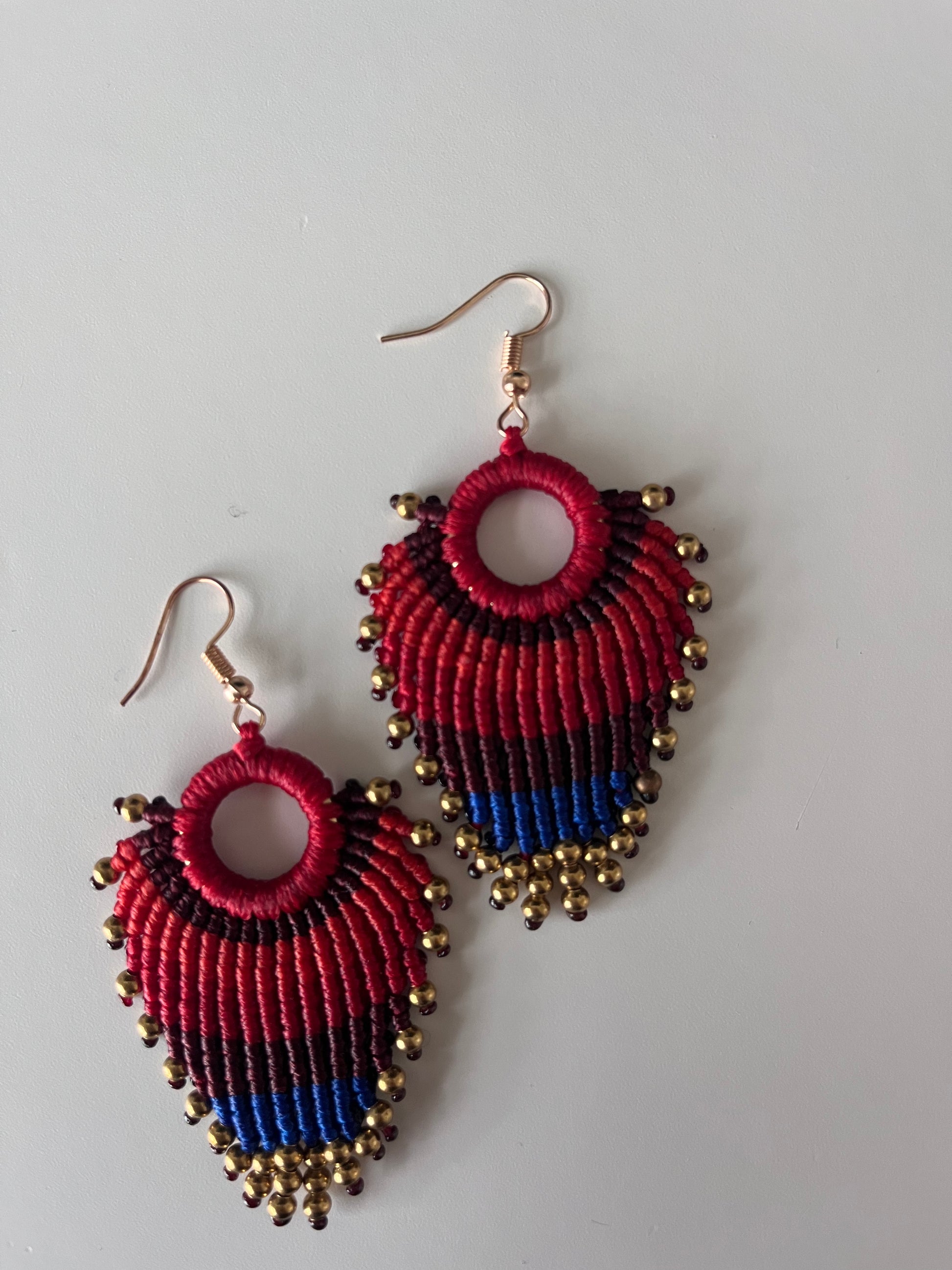 Andean vibe earrings