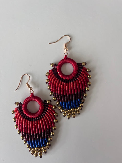 Andean vibe earrings